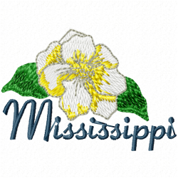 Flowers And Tree Embroidery Design 8